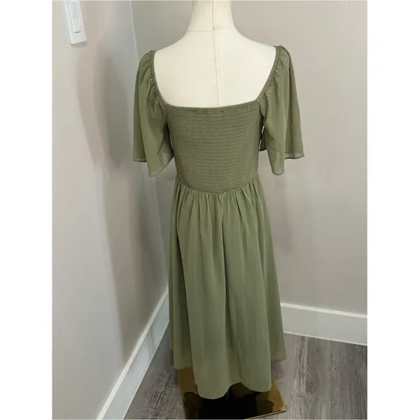 Baltic Born Colette Sweetheart Midi Dress Size Medium - Image 3