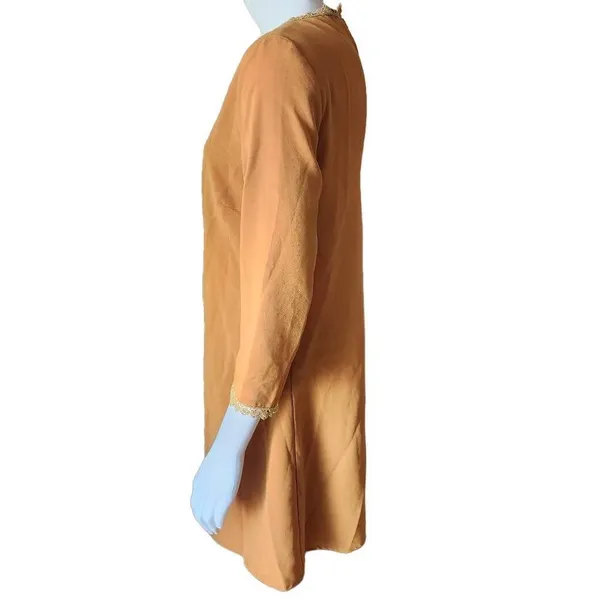 Altar'd State Mustard Yellow Dress (S) - Image 3