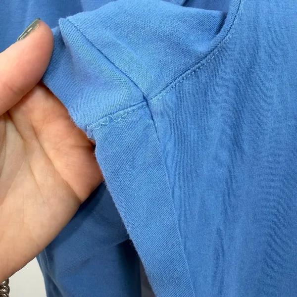 RBK blue pull on drawstring cropped athletic active‎ lounge sweatpants capris M Size M - Image 3