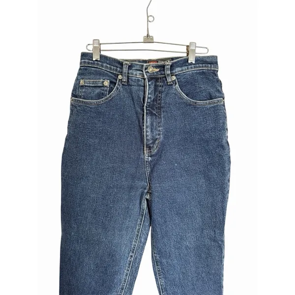 VTG Route 66 Womens Sz 7/8 High Waist Mom Denim Jeans 90s Runs Small Stretch Fit - Image 2