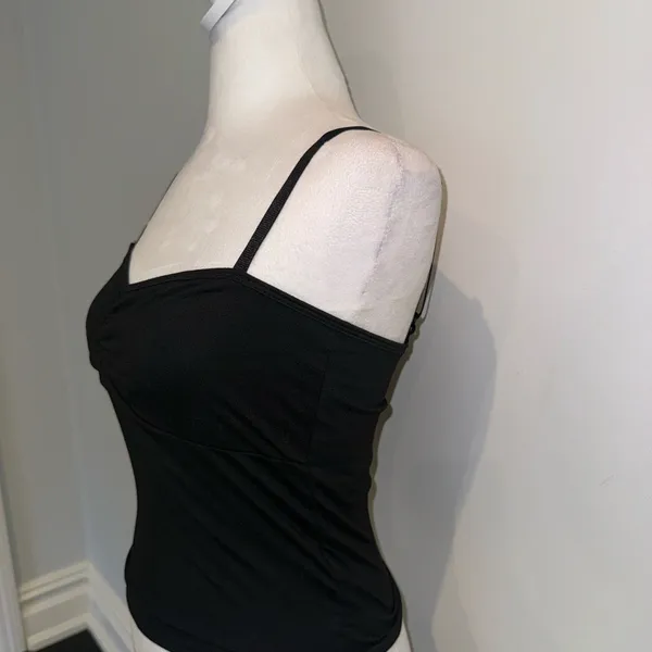White Fox Black Tank Top - Image 4