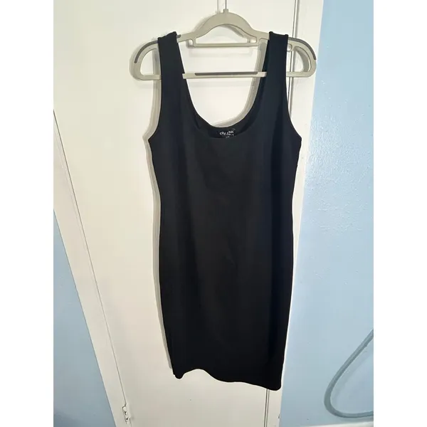 City Chic Dress Size 16 Black Bodycon Office Siren Club Party Holidays NWT - Image 2