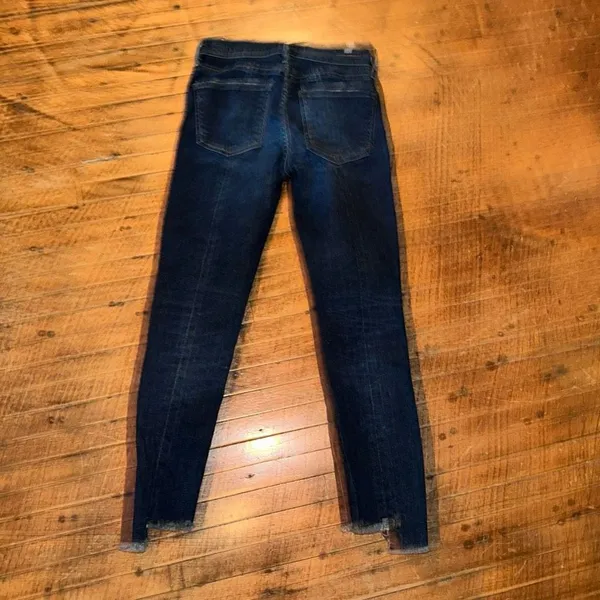 Citizens of Humanity dark wash Amari step hem size 25 jeans - Image 6