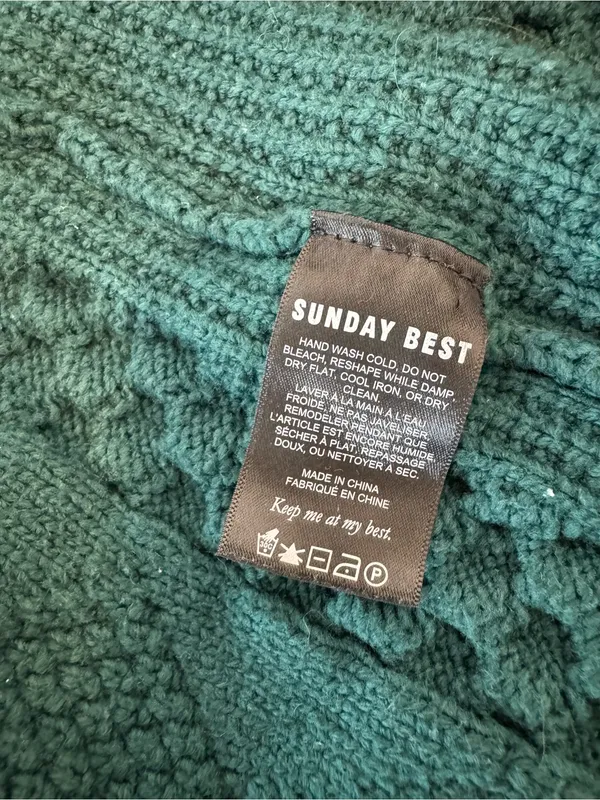 Aritzia Sunday Best Cable Knit Cardigan - Image 4