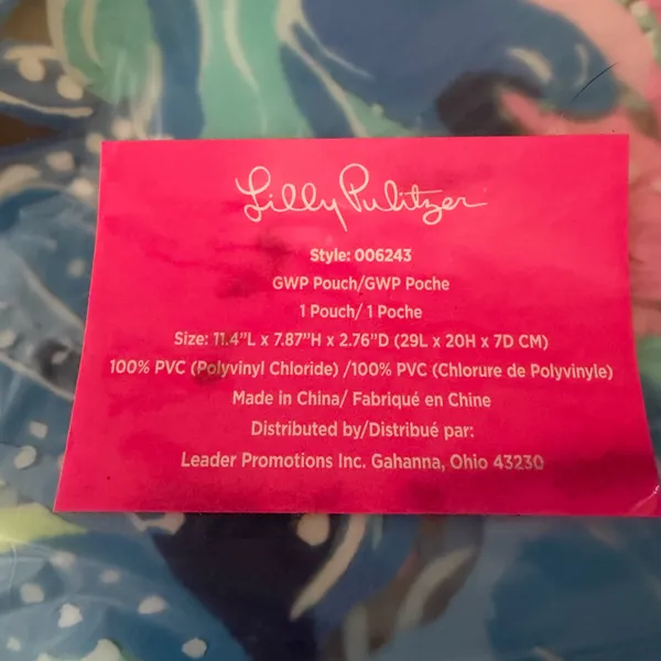 Lilly Pulitzer GWP Pouch - Image 2