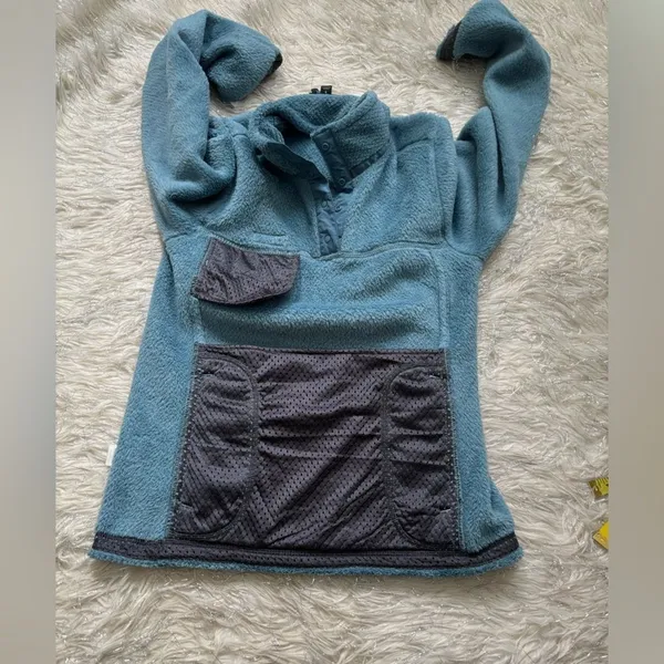 Patagonia Abalone Blue Women’s Re-Tool Snap T Fleece Pullover Jacket Size S - Image 12