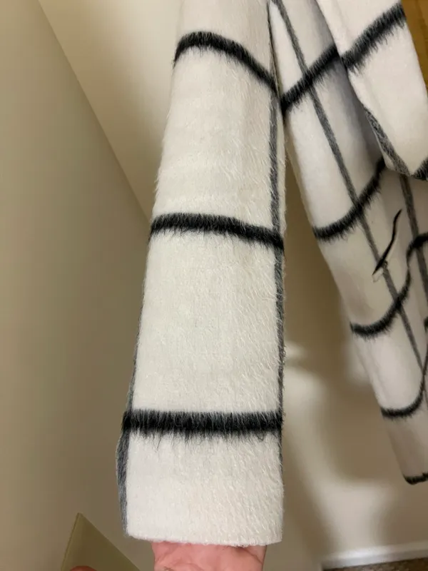 Anthropologie Elevenses Checkered Coat - Image 6