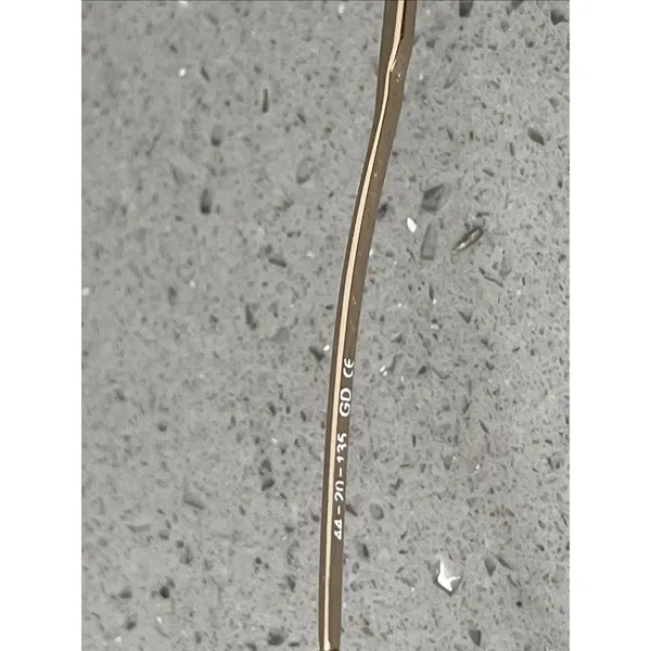 Boulevard Boutique Eyeglasses Frames ONLY B4152 44-20-135 Gold GD Round - Image 10