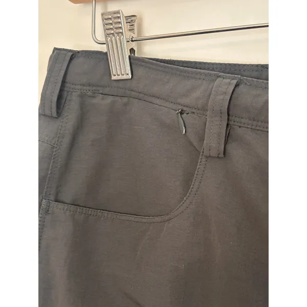 The North Face Womens‎ Pants 10 Gray Hiking Outdoor Capri Crop Gorpcore - Image 4
