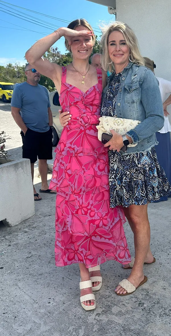 Show Me Your Mumu Pink Ruffle Tiered Dress - Image 2