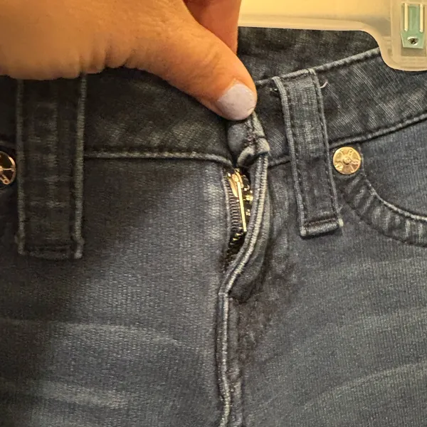True‎ Religion low rise skinny jeans sz 24 - Image 3