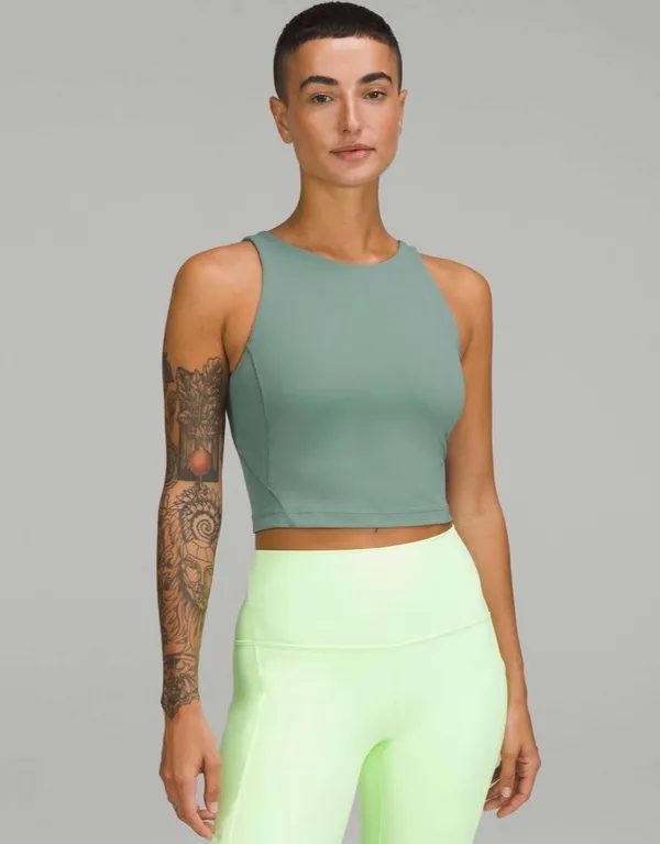 Lululemon Align High-Neck Tank Top Tidewater Teal 8 - Image 5