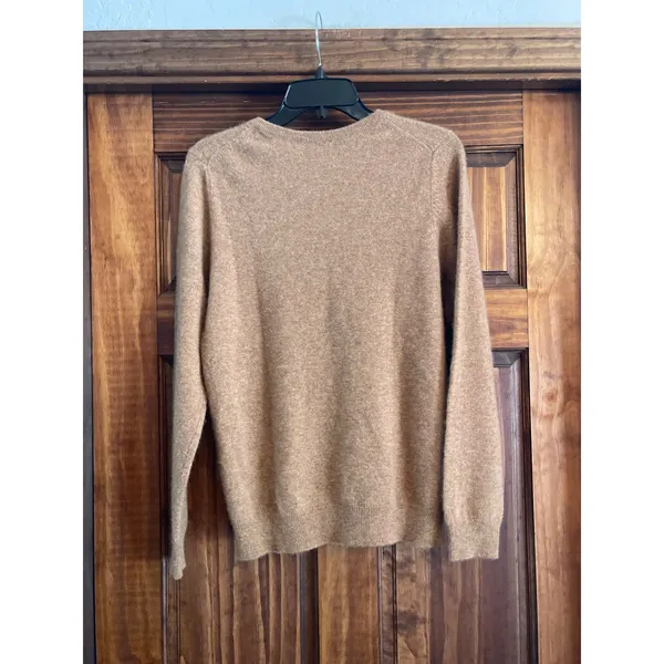 Quince cashmere crewneck sweater medium - Image 3