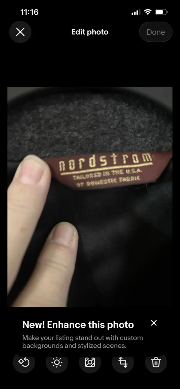 Nordstrom medium pea coat - Image 2