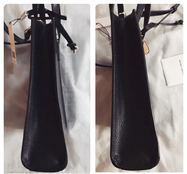 Marc Jacobs Black Leather Small Tote - Image 12