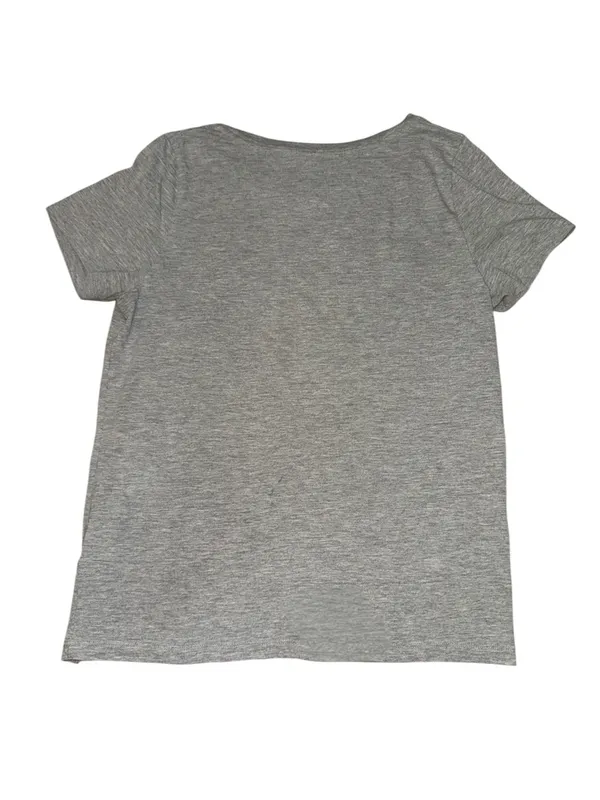 J.Crew love first grey rainbow font pride T-shirt women’s size medium - Image 6