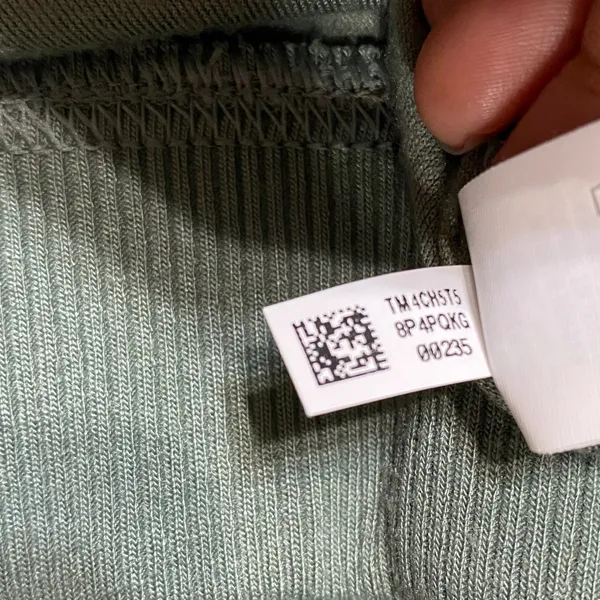 Aerie Real Good Olive Green Velour Joggers XL Relaxed Lounge Pants Drawstring - Image 6
