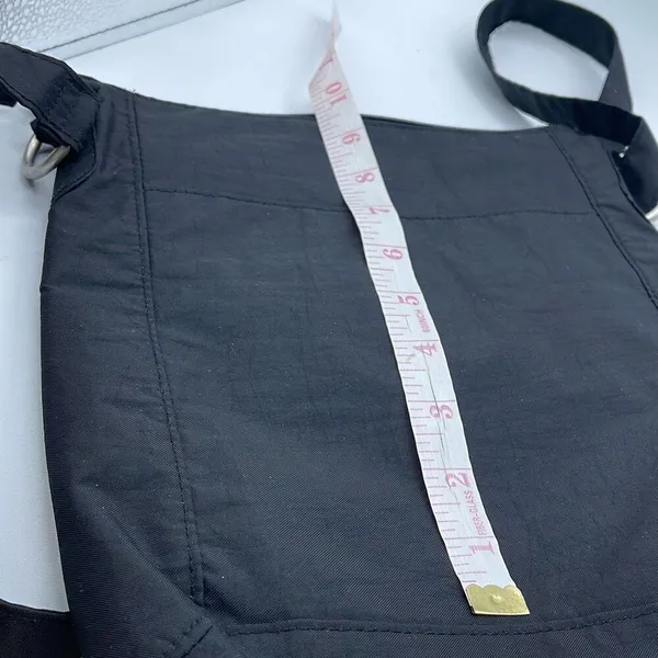 Black Nylon BAGGALLINI special Edition Town bag. - Image 8