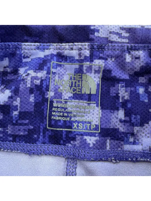 The North Face Purple Digital Camo Leggings Womens XS Pants High Rise Athletic - Image 6