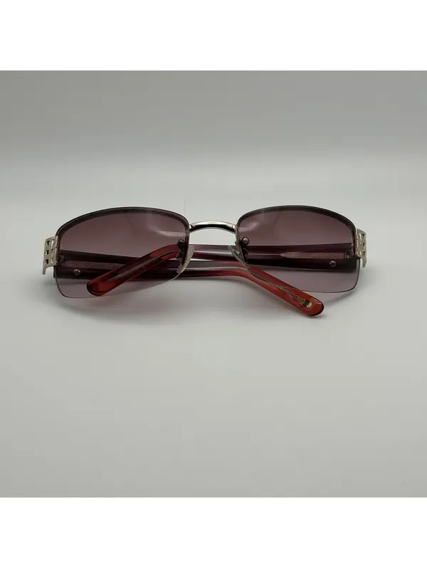 Fossil Women's Rimless Sunglasses with Purple Gradient Lenses and Ombre Arms - Image 3