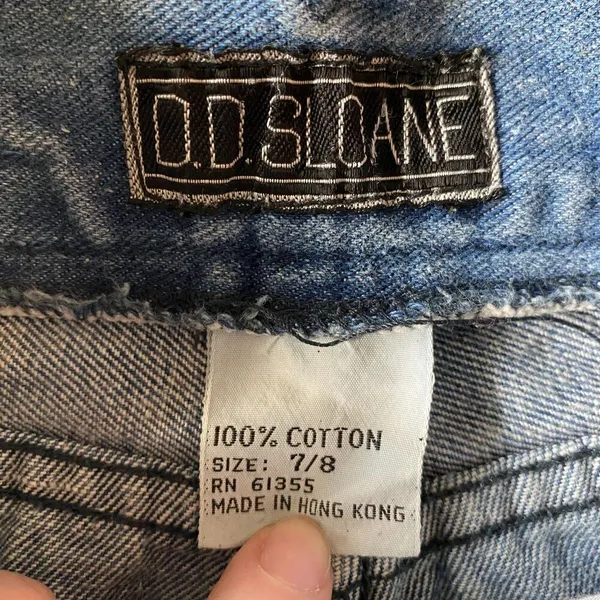 Vintage D.D. Sloane 80s 90s Mom Jean High Waist Grandma Core Womens Baggy Sz 7/8 - Image 3