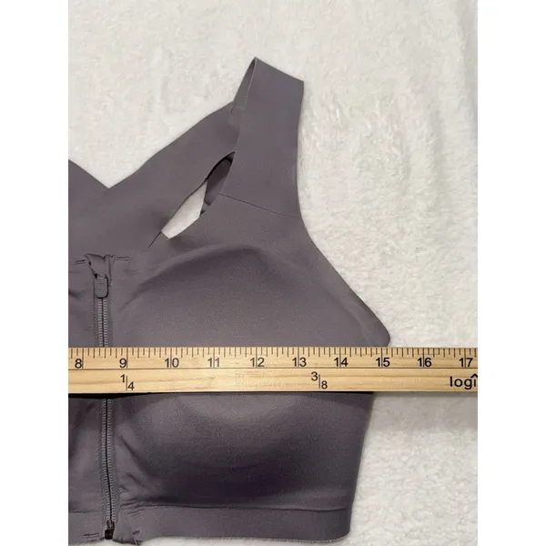 Lululemon Women's Enlite Weave-Back Bra High Support Cups Purple Size DD 36 - Image 7