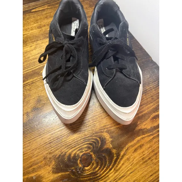 Adidas Black Hypersleek Sneakers Size 6.5 - Image 3