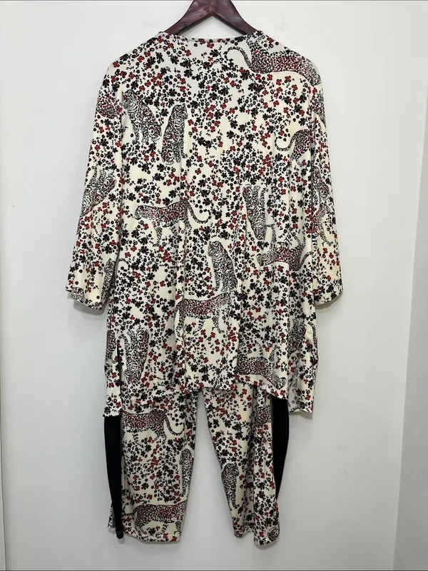 Cuddl Duds Women's 2 Piece Pajama Set Size Medium - Image 2