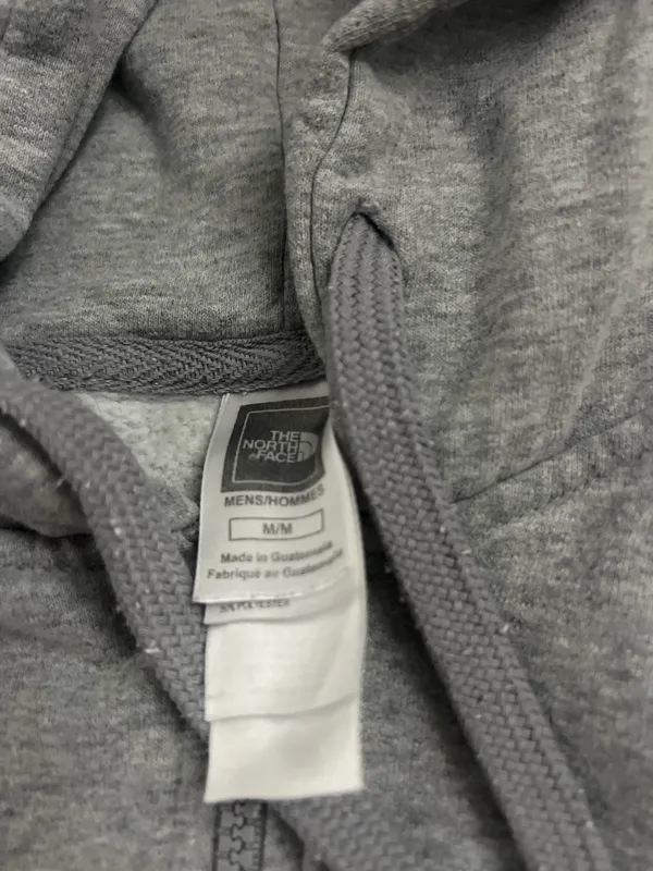 The North Face Grey Women’s Full-Zip Jacket Medium - Image 2