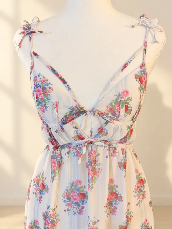 For Love & Lemons Lailah Floral Mini Dress XS - Image 4