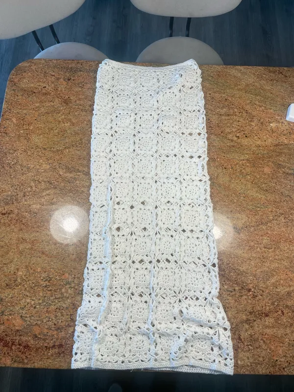 Peppermayo Crochet Maxi Skirt - Image 3