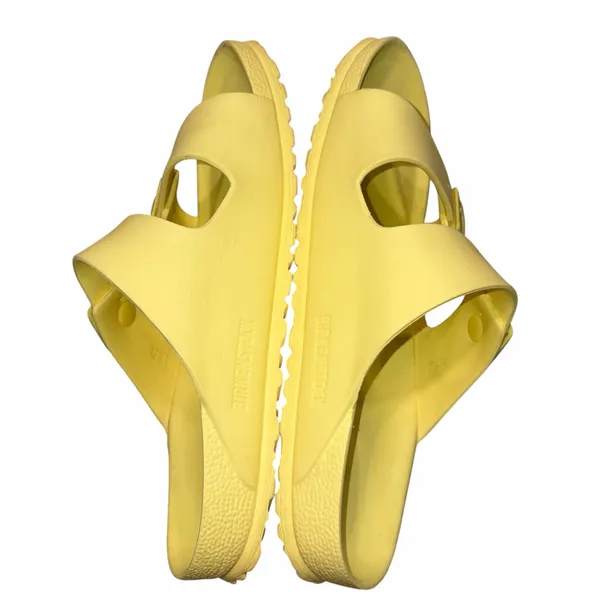 Birkenstock Popcorn Yellow EVA Arizona Plastic Sandals 41 - Image 6
