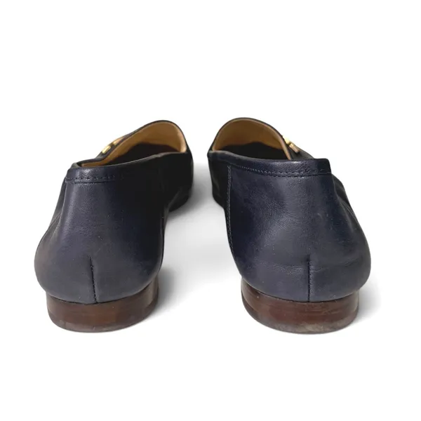 Sam Edelman Loraine Leather Bit Loafers Navy Blue 10M - Image 7
