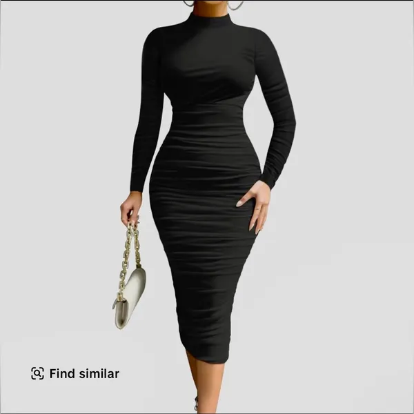 OYS Women's Cocktail Bodycon Dress - Image 3