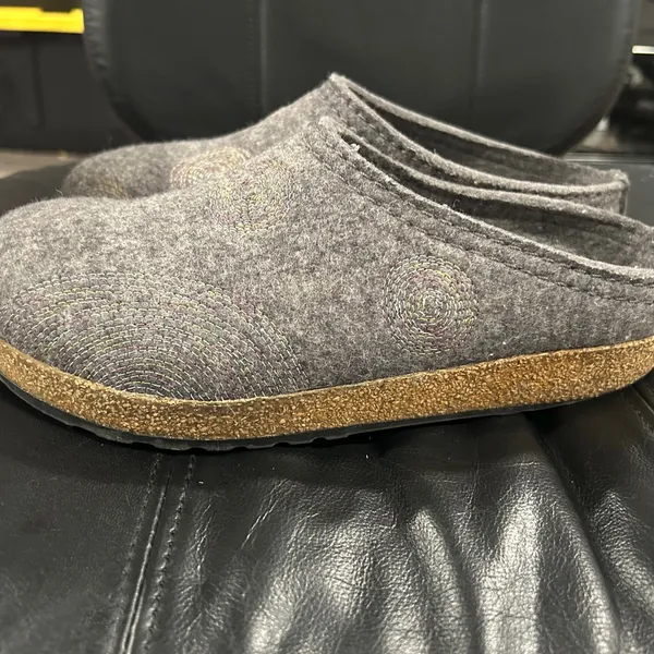 Haflinger Gray Felt Slip - Image 8