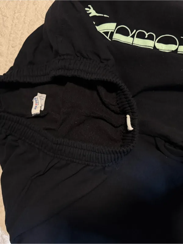 Jerzees Starbound Sweatpants Black Large - Image 5