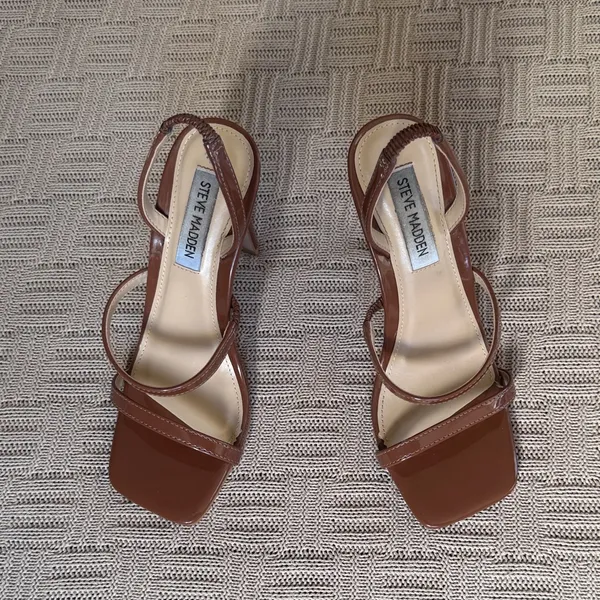 Steve Madden Brown Strappy Heels - Image 4