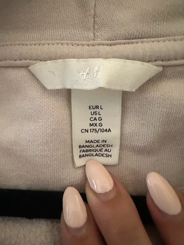 H&M Zip Up Hoodie - Image 3