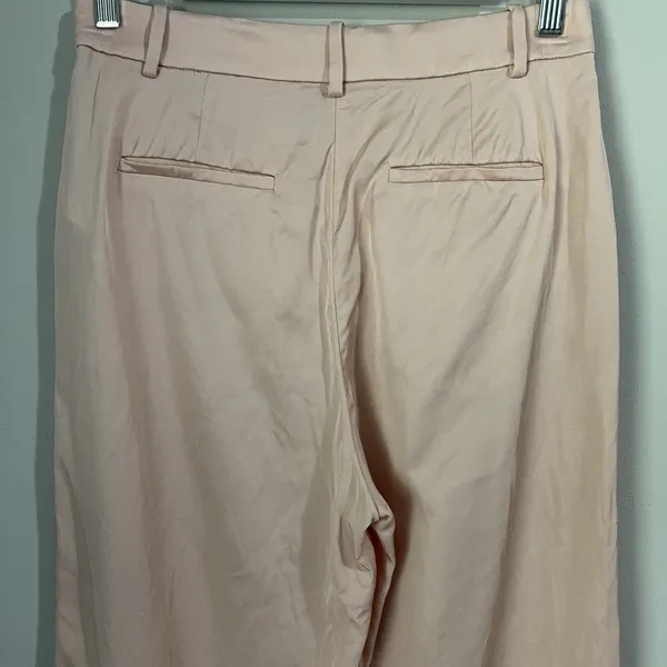 J. Crew Ingrid Pants Women's Size 2T Gramercy Twill Blush Pink Trousers BK256 - Image 7