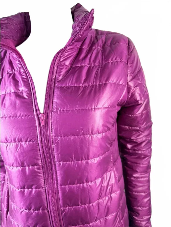 Cute Womens Coat Size S Purple - Image 3
