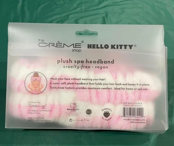 Sanrio x The Crme Shop Hello Kitty Spa Headband - Image 4