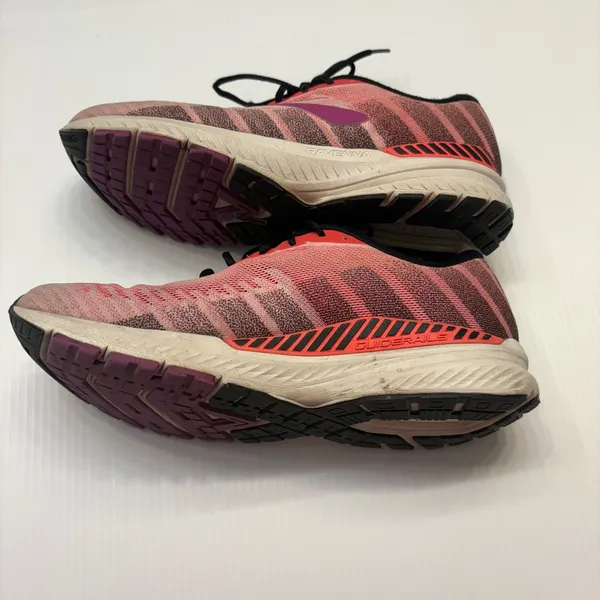 Brooks Ravenna 10 Running Shoes Womens 9.5 Pink Coral Purple GuideRails Sneakers - Image 3