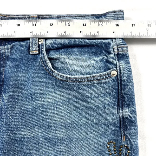 Lucky Brand Y2K Easy Rider Mid Rise Bootcut Jeans 10/30 Embroidered Boho Vibes - Image 12