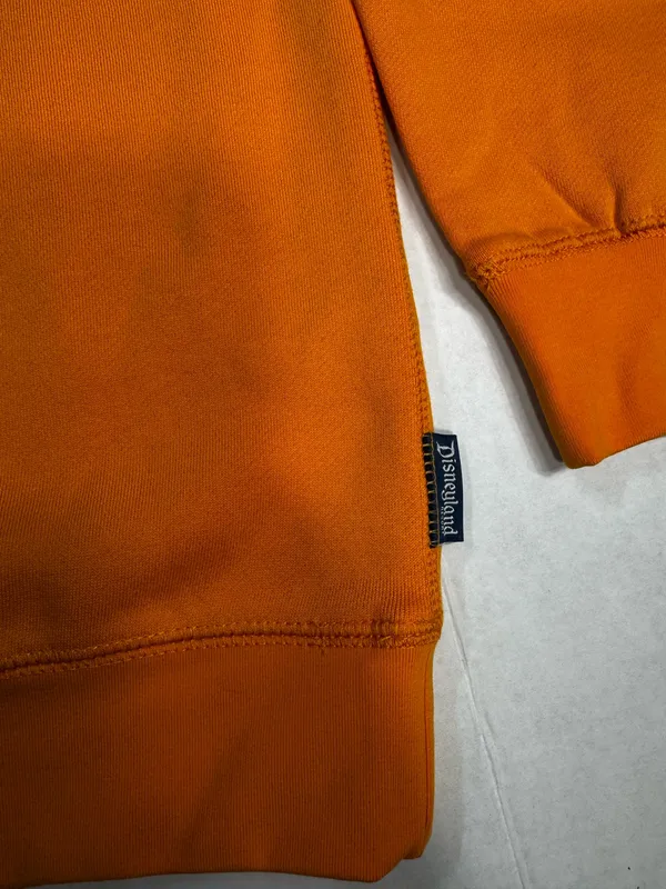 Disney Disneyland Resort Vault Collection 70 Sweatshirt Orange Castle Logo M NWT - Image 3