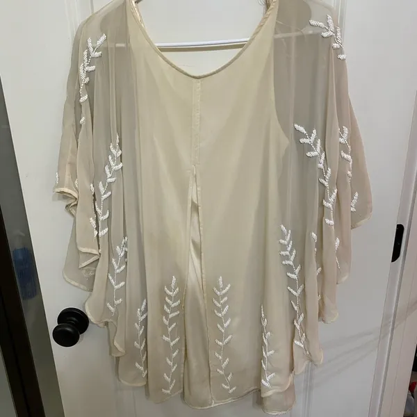 Free People Boho Beaded Dress - Image 2