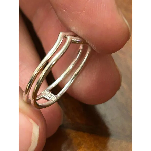 Ring band 925 sterling silver size 5.5 1.15g - Image 3