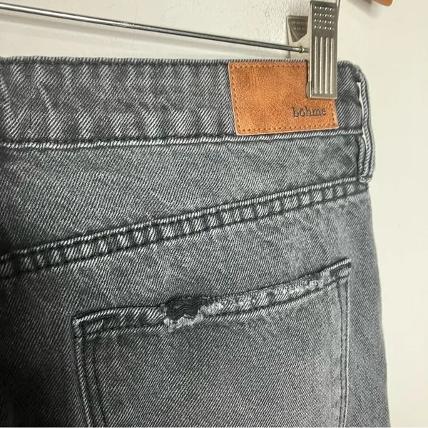 Bohme Harold distressed mom‎ jeans black size 27 - Image 7