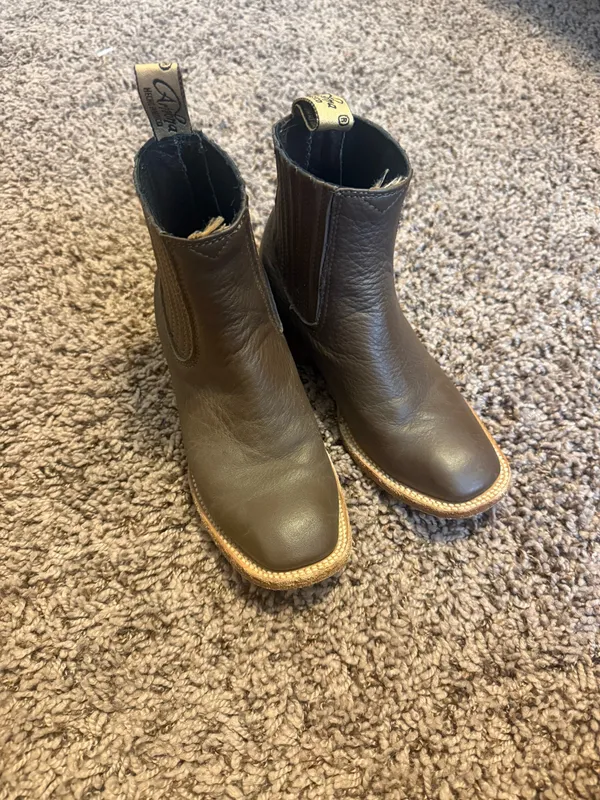 & Other Stories Western leather boots - Image 2