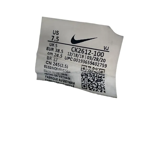 Women’s Nike Air Max 2090 Sneakers Size 7.5 White - Image 5
