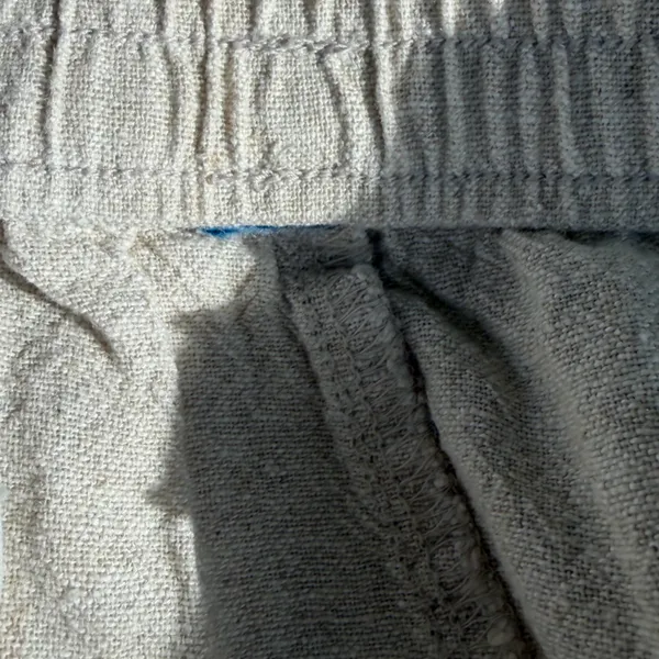 Women's Beige Casual Shorts With Pockets - Image 3